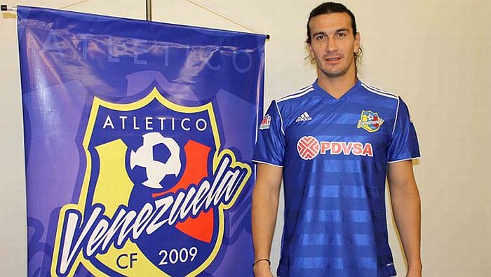 Argentino Juan José Morales estava no Atlético Venezuela e está treinando com o elenco paranista nessa semana | Divulgação Atlético Venezuela