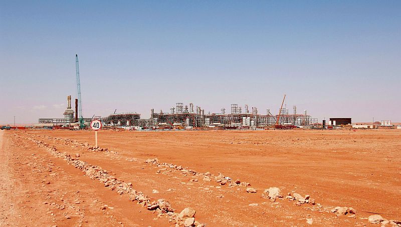 Foto de arquivo do campo de gás na Argélia que foi atacado por militantes islamitas. Eles mantém diversas pessoas reféns, incluindo estrangeiros | REUTERS/Kjetil Alsvik/Statoil via Scanpix