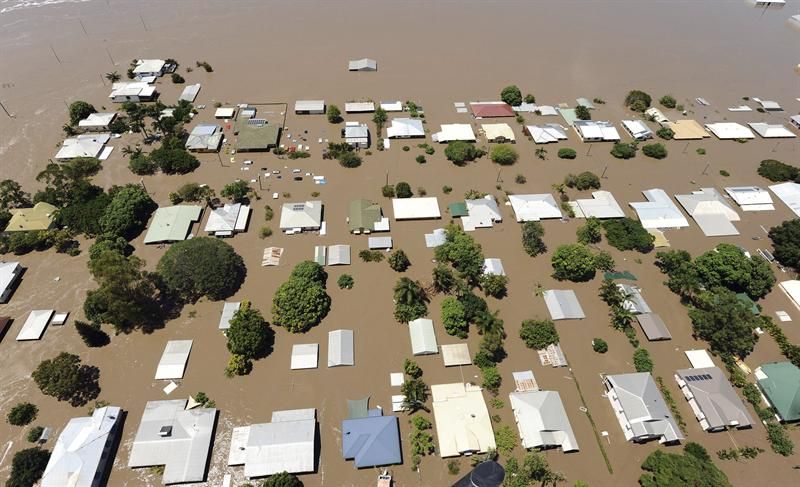Vista áerea da cidade de Bundaberg | EFE/Str