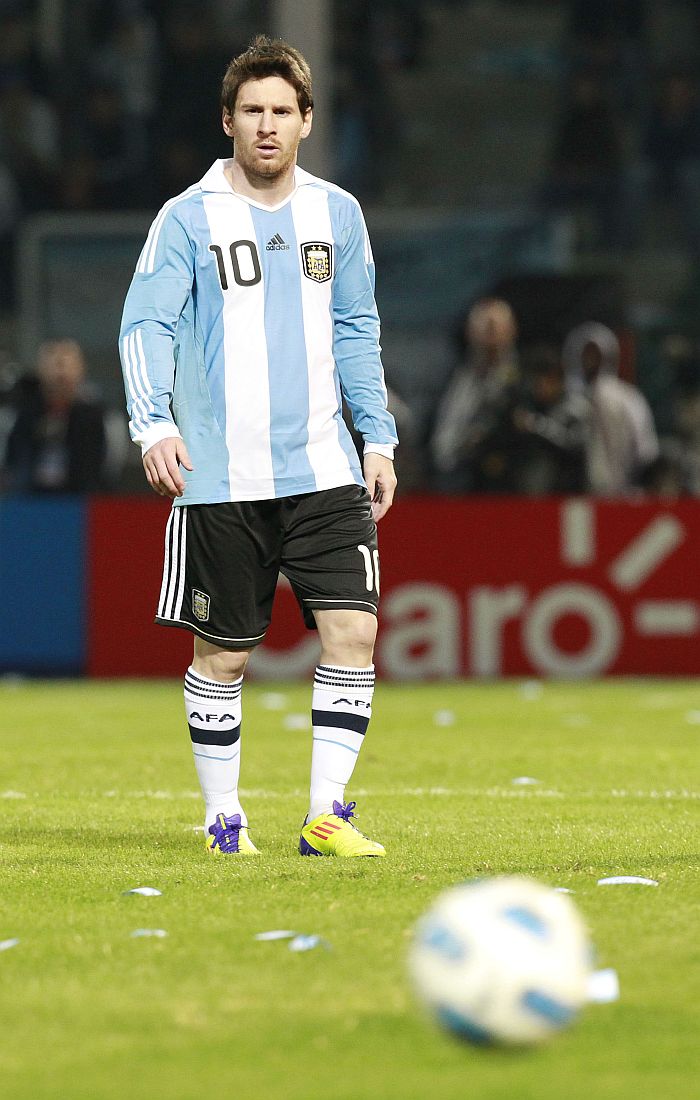 Em 2012, Messi conquistou a torcida argentina com boas atuações pela seleção | Hedeson Alves / Gazeta do Povo