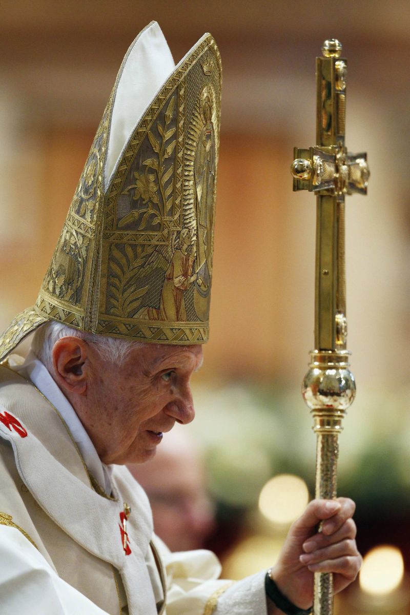 Um novo ano é como uma viagem. Com a luz e a graça de Deus, pode ser o começo de um caminho de paz para cada pessoa, família, país, para o mundo inteiro.Papa Bento XVI | Giampiero Sposito/Reuters