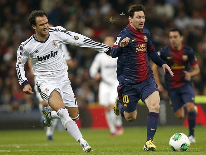 Messi puxa arrancada: argentino passou em branco contra o Real Madrid | 