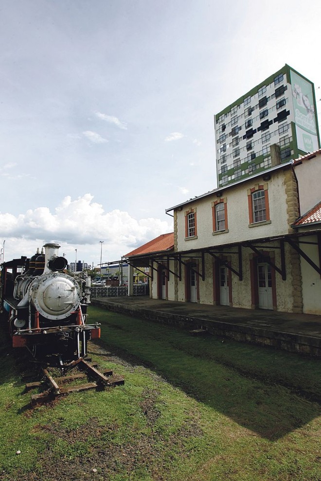 Antiga estação ferroviária hoje abriga Casa da Memória | 