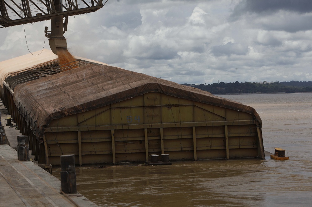 Baracaças movimentam mais de 4 milhões de toneladas de soja e milho por ano em Porto Velho, em dois terminais. | Jonathan Campos / Gazeta Do Povo