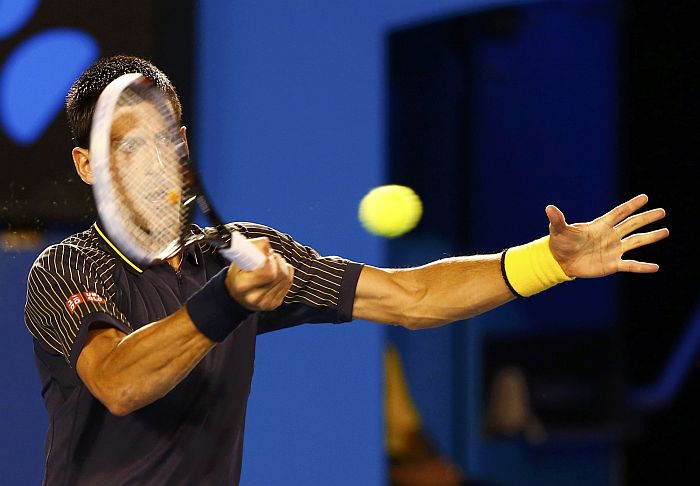 Novak Djokovic teve uma apresentação fulminante diante do americano Ryan Harrison | Reuters