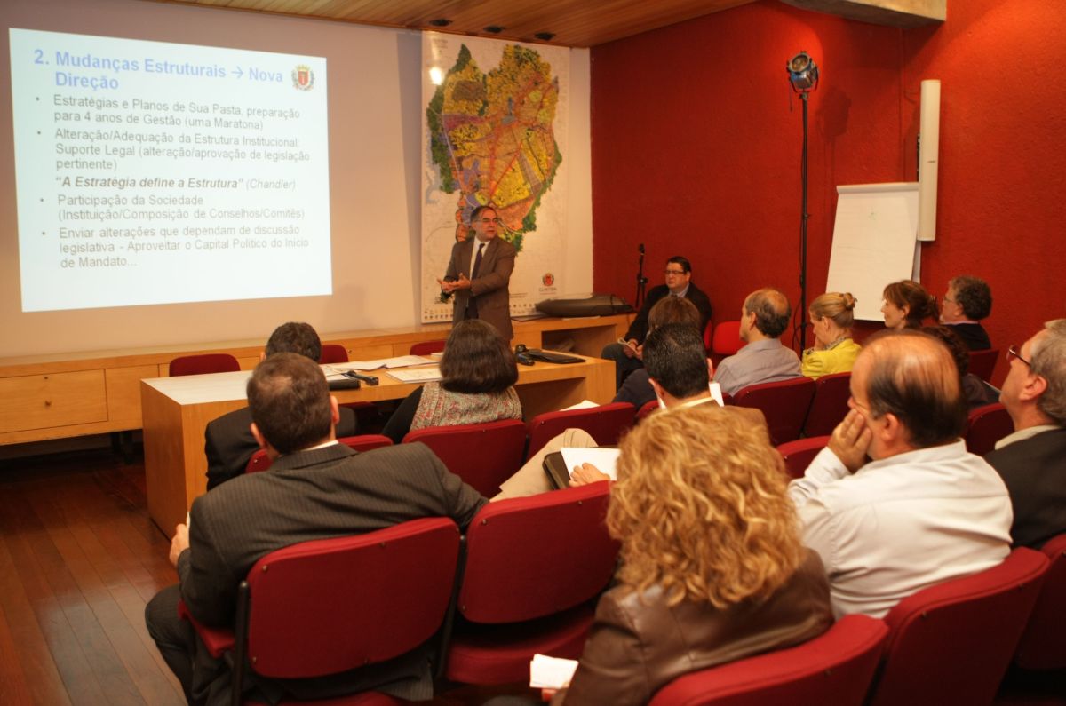 O valor foi apresentado na manhã desta sexta-feira (4), durante a primeira reunião do secretariado, realizada no Ippuc | Aniele Nascimento / Agência de Notícias Gazeta do Povo