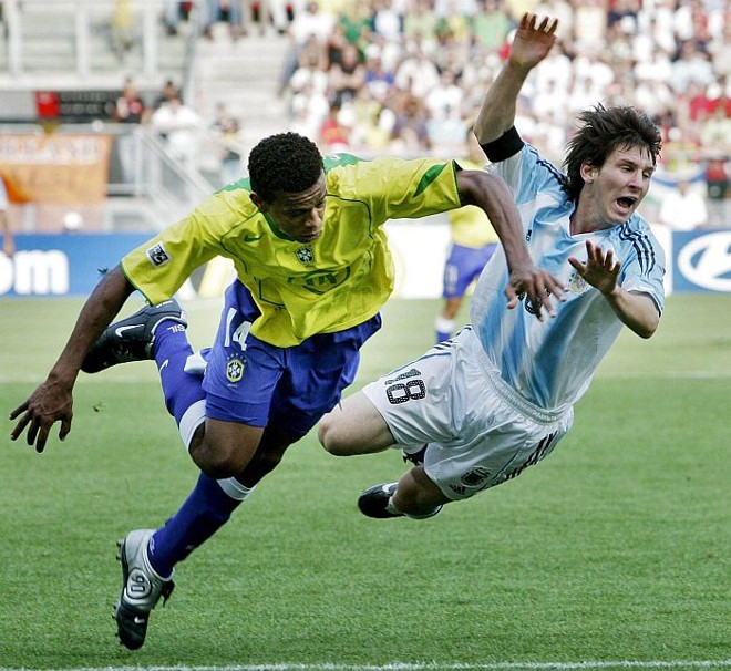 O começo de Messi na seleção argentina, na Copa do Mundo sub-20 de 2005 |