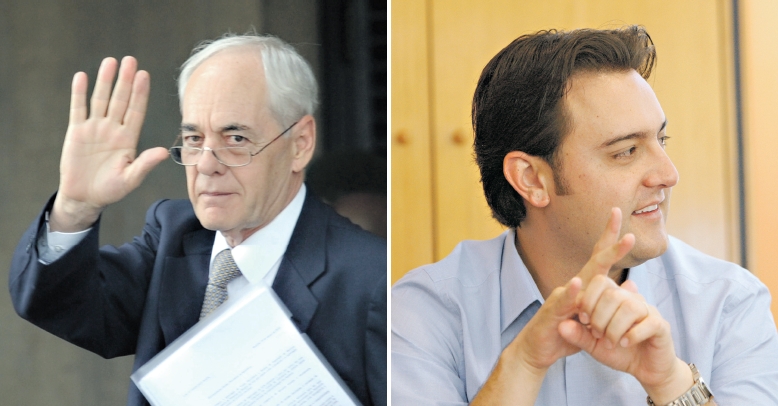 Reinhold Stephanes assume a Casa Civil; Ratinho Jr. irá comandar o Desenvolvimento Urbano | Fotos: Fabio Rodrigues Pozzebom/ABr e Antonio More/Gazeta do Povo