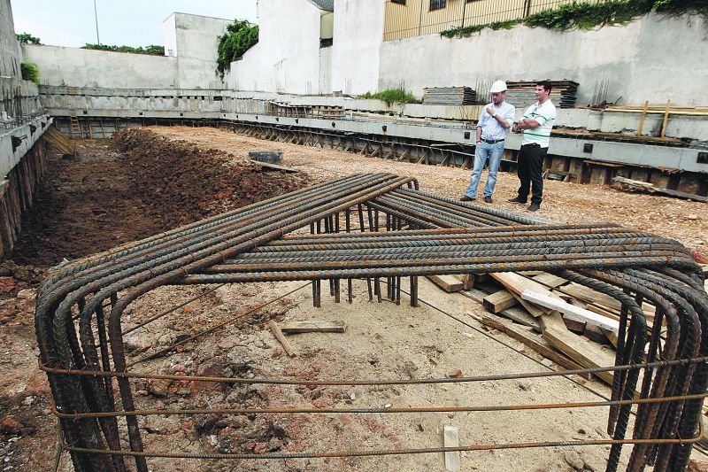 A estrutura está enterrada e geralmente não pode ser vista na superfície | Daniel Castellano/ Gazeta do Povo