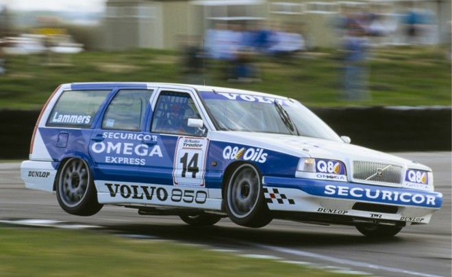Volvo 850 que competiu no Campeonato Britânico de Turismo, na década de 1990 |