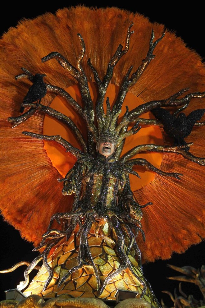 Destaque da Vila Isabel no desfile de terça-feira |