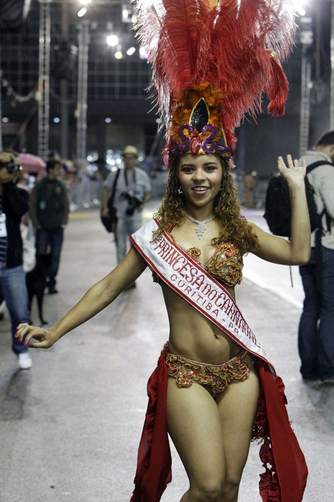A Princesa do carnaval de Curitiba |