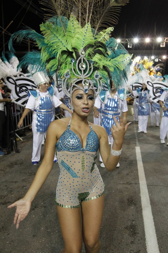 Desfile da Mocidade Azul |