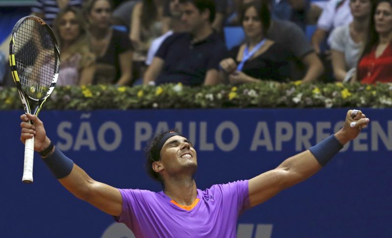 Rafael Nadal espera que título no Brasil seja ponto de partida para retomar melhor forma na carreira | Reuters