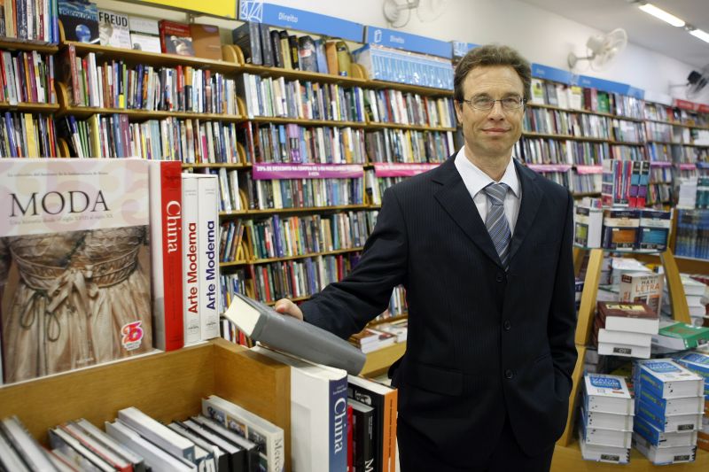 Pedri, filho do fundador da Livrarias Curitiba, diz que a empresa teve seu melhor ano em 2012, vendendo 5,2 milhões de exemplares | Henry Milléo/Gazeta do Povo
