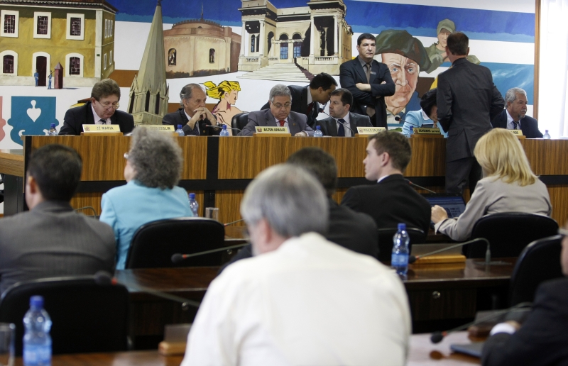 Sessão de ontem da Câmara de Curitiba foi tranquila, apesar das novas revelações | Henry Milleo/ Gazeta do Povo