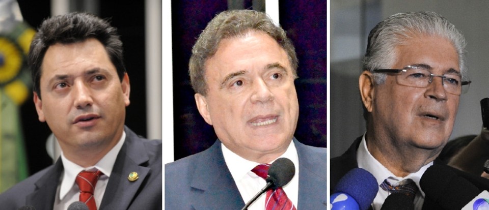 Souza: orientação do PMDB; Alvaro: marcar posição; Requião: sem retorno | Fotos: Moreira Mariz, Waldemir Barreto, Geraldo Magela
