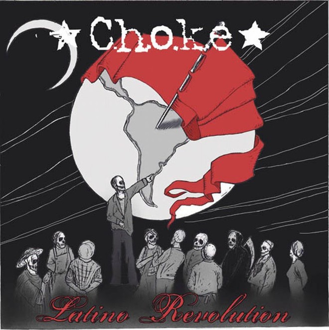 A capa do novo disco do Choke |