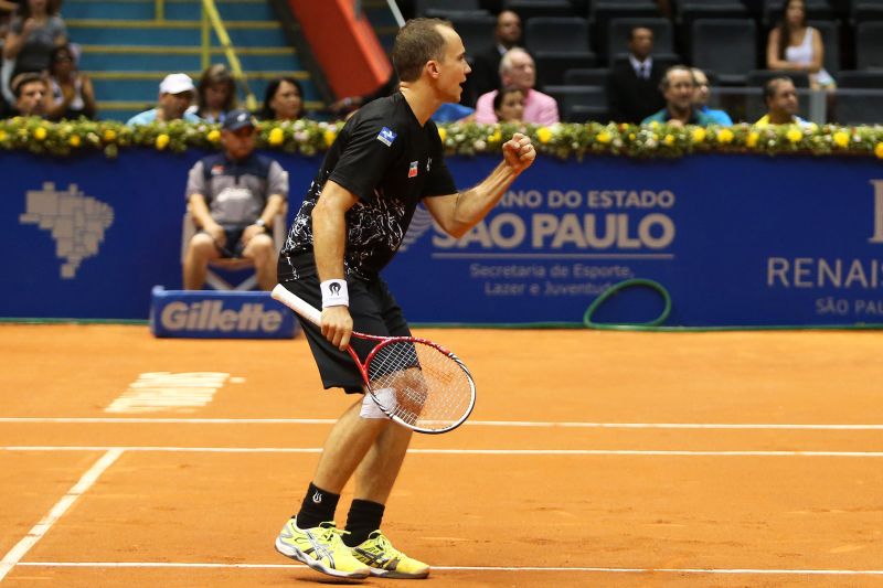 Bruno Soares conquistou pela terceira vez o título das duplas do Brasil Open | Divulgação