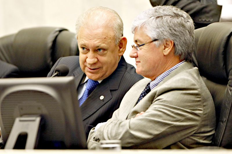 Traiano, o preterido, e Rossoni, o indicado | Albari Rosa/ Gazeta do Povo