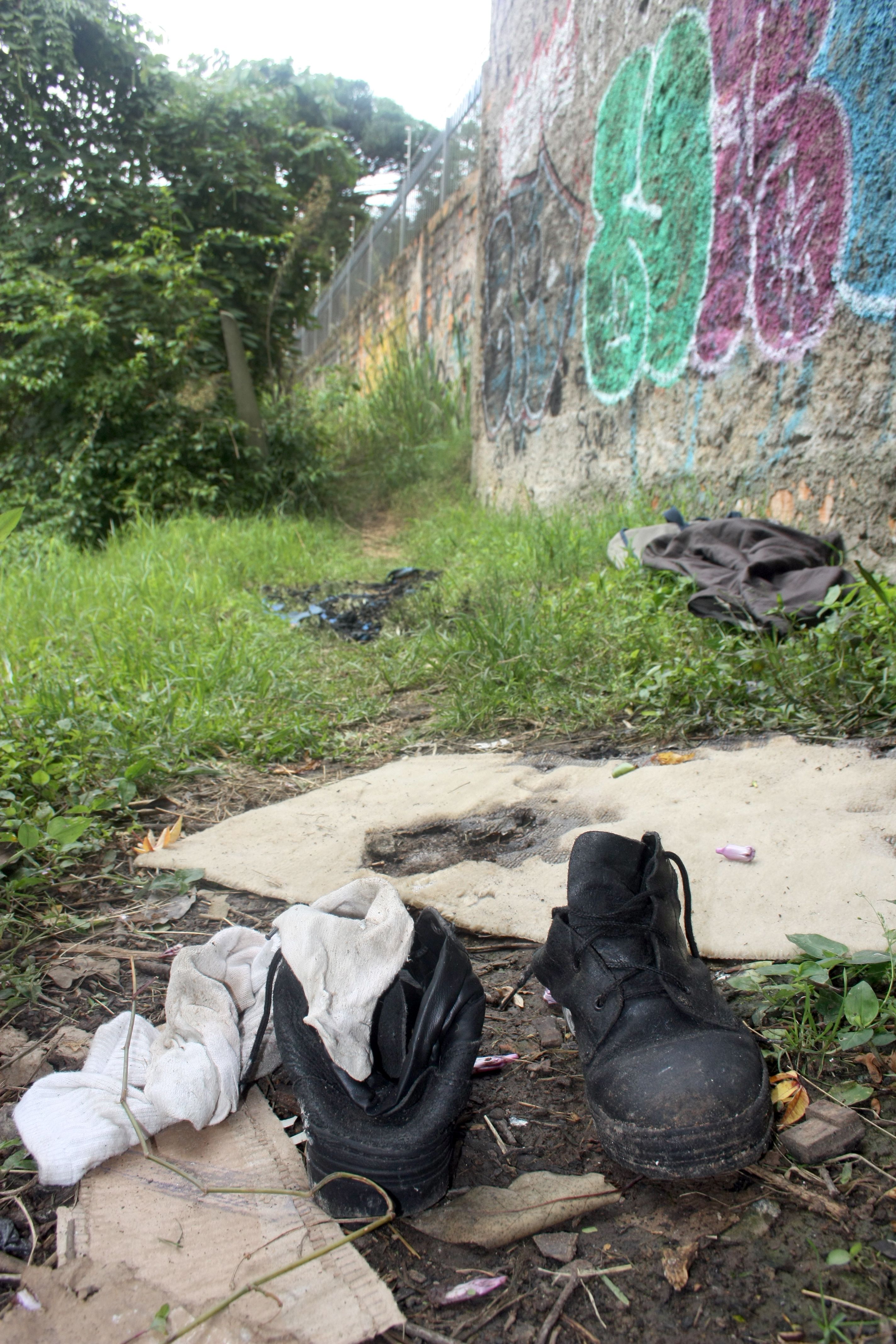 Andarilho que teve 54% do corpo queimado está internado em estado grave | Atila Alberti / Tribuna