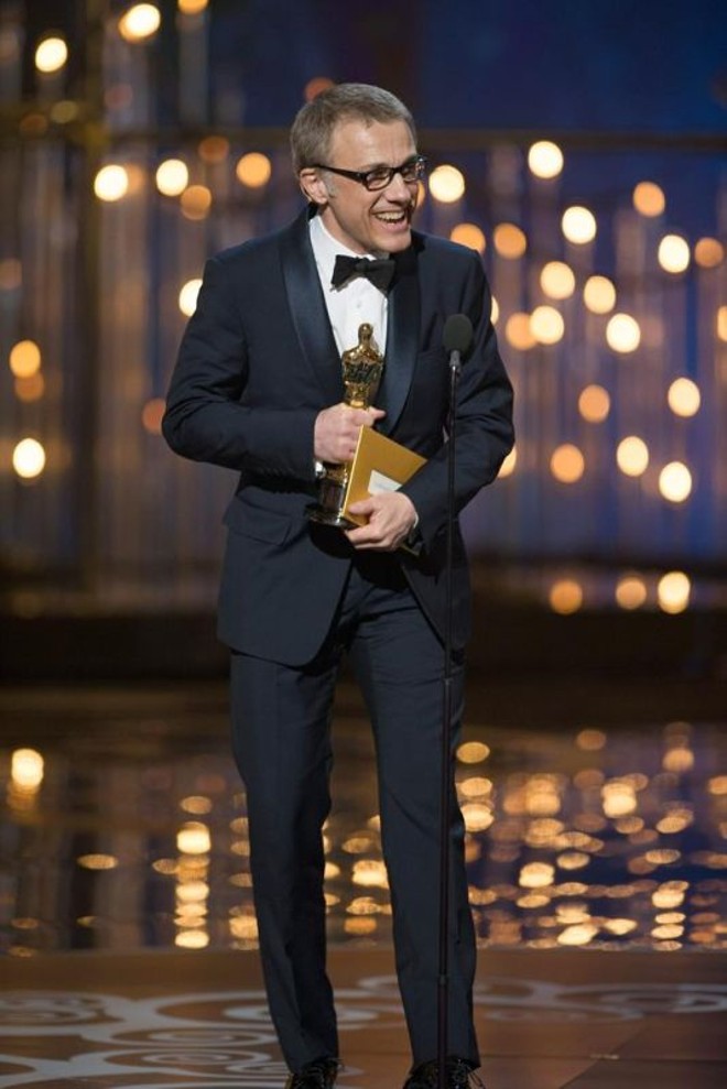Christoph Waltz recebeu o Oscar de melhor ator coadjuvante | 