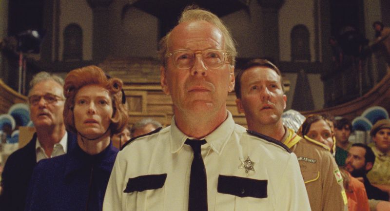 Bill Murray, Tilda Swinton, Bruce Willis e Edward Norton: universo paralelo | Divulgação