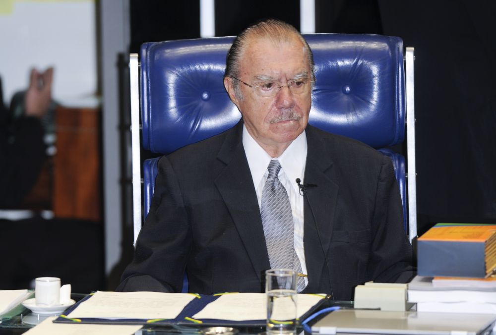 Sarney deixou nesta sexta-feira (1º) a presidência do Senado | José Cruz/Agência Senado