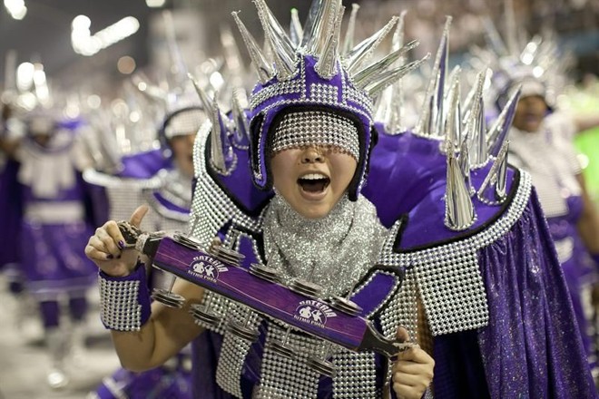 A Mocidade Alegre, desfilou na madrugada de domingo (10), em São Paulo, e sagrou-se a campeã do carnaval paulista |