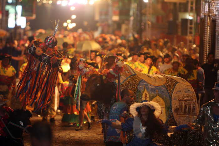 Blocos folclóricos desfilaram no segundo dia de folia em Antonina | Walter Alves/Agência de Notícias Gazeta do Povo