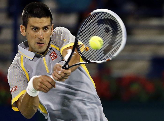 Djokovic está na luta pelo quarto título do Torneio de Dubai | Mohammed Salem / Reuters
