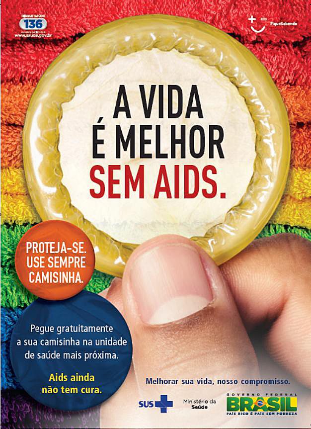 Serão distribuídas 68,6 milhões de camisinhas | Divulgação