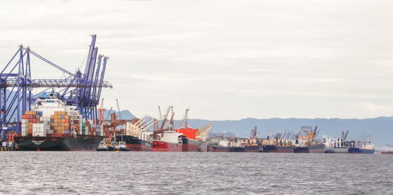 Porto de Paranaguá. Área para novos investimentos é bem maior que a estimada anteriormente | Daniel Castellano/ Gazeta do Povo