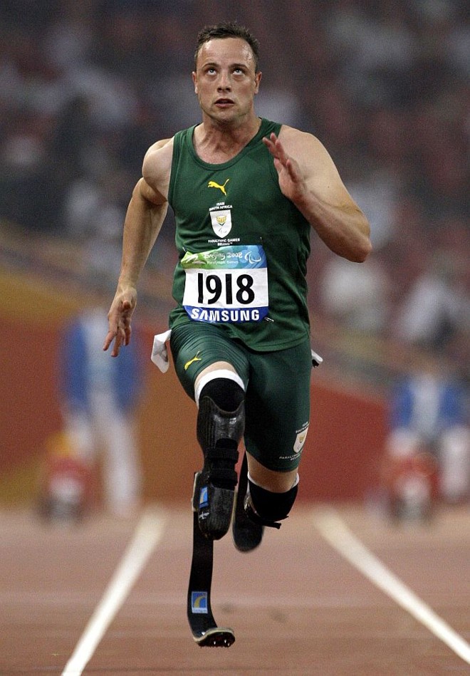 Oscar Pistorius nos Jogos Paraolímpicos de Pequim 2008 | 