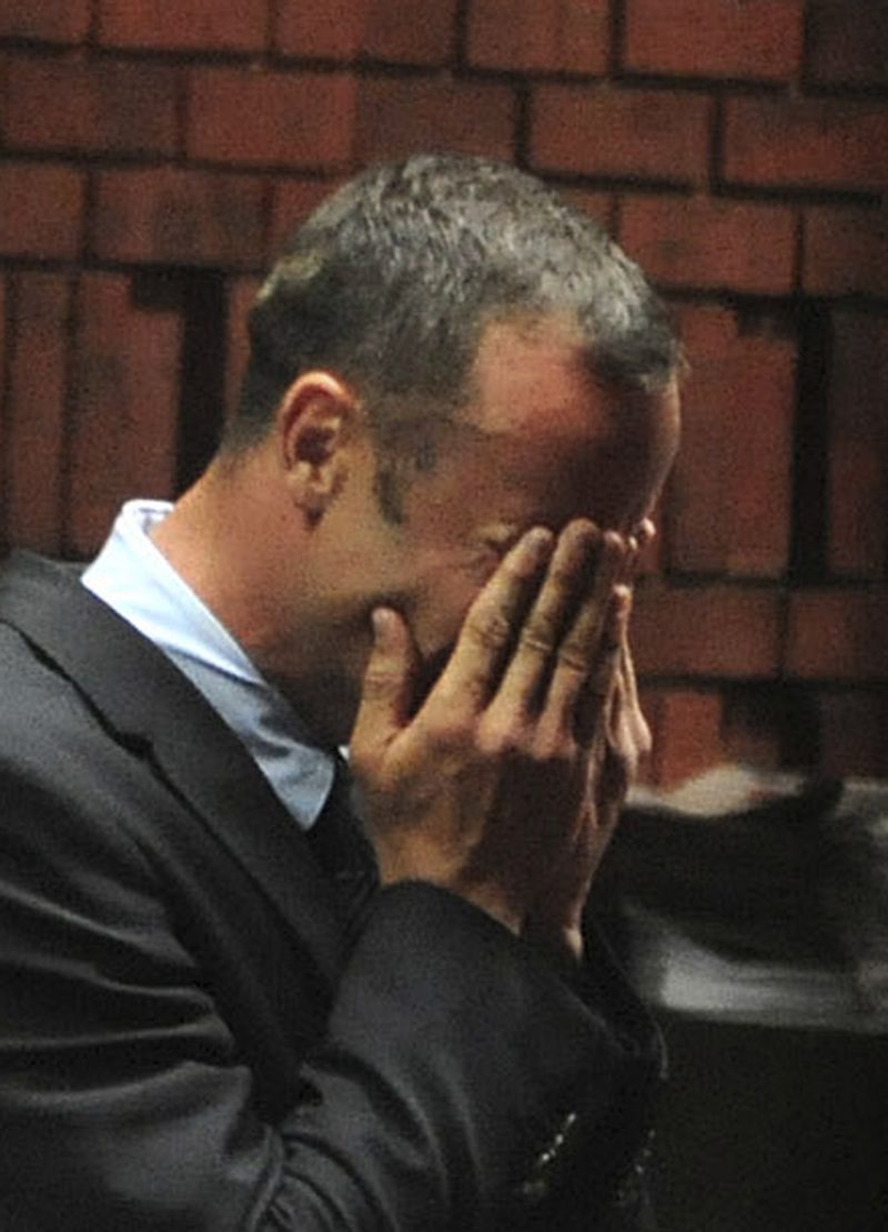 Pistorius na corte sul-africana | Antonie de Ras/ Reuters
