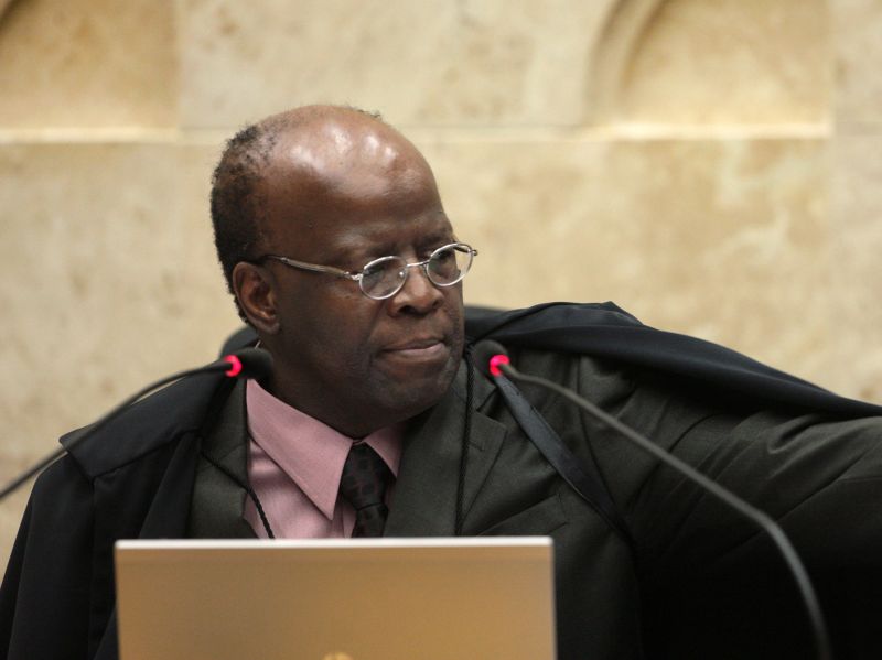 Joaquim Barbosa foi o único a votar contra a medida | Carlos Humberto/SCO/STF