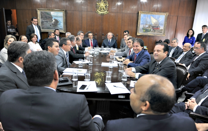 Reunião de líderes partidários em que foi decidido o adiamento: votação, só depois do carnaval | Rodolfo Stuckert/Ag. Câmara