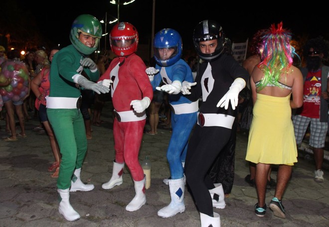 Estes foliões apostaram na fantasia dos