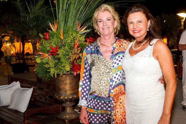 Ao comemorar aniversário no Iate Clube de Caiobá no dia 1º de fevereiro, a presidente do Instituto TMO, Bettina Souza Muradás, pediu doações para a entidade no lugar de presentes, arrecadando um total de R$ 33,7 mil. Selma Roorda e Lucia Durães estavam entre os convidados que curtiram a festa | Naideron Jr.