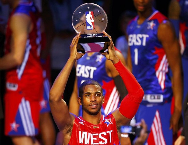 Chris Paul, do Los Angeles Clippers, foi eleito o MVP do All-Star Game | 