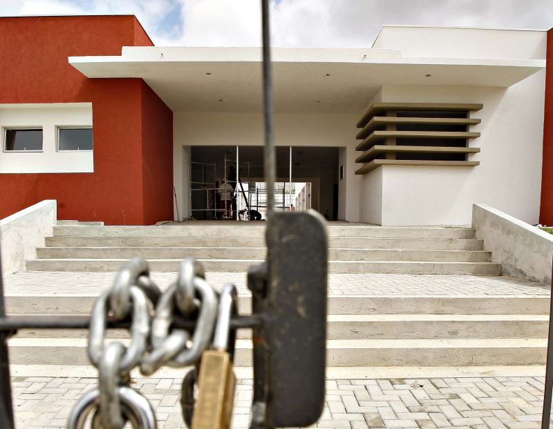 A Escola Professora Nansyr Cecato Cavichiolo foi inaugurada em 29 de dezembro, embora... | Antônio More/Gazeta do Povo