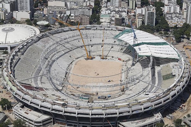 Obras no Maracanã estão atrasadas |