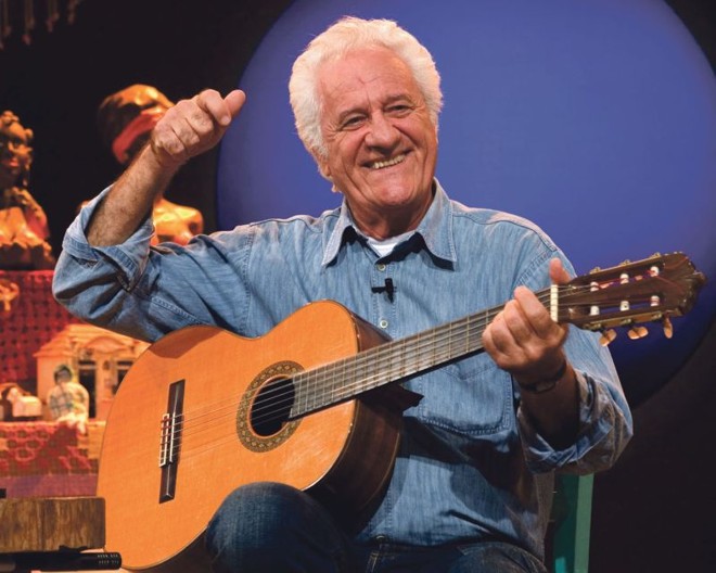 Rolando Boldrin se apresenta em abril no Sesi |