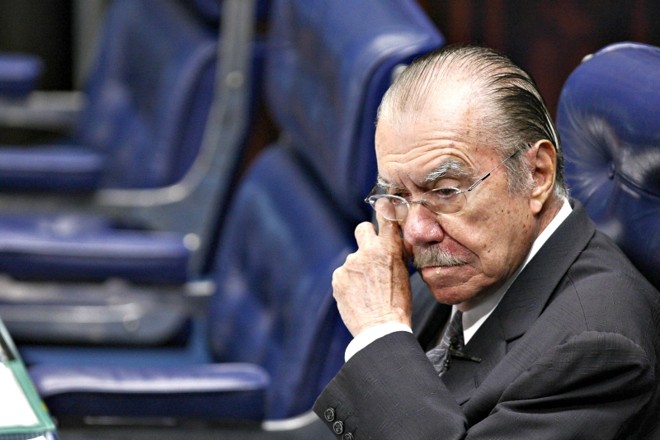 Sarney: presidência da ABL já está sendo articulada |