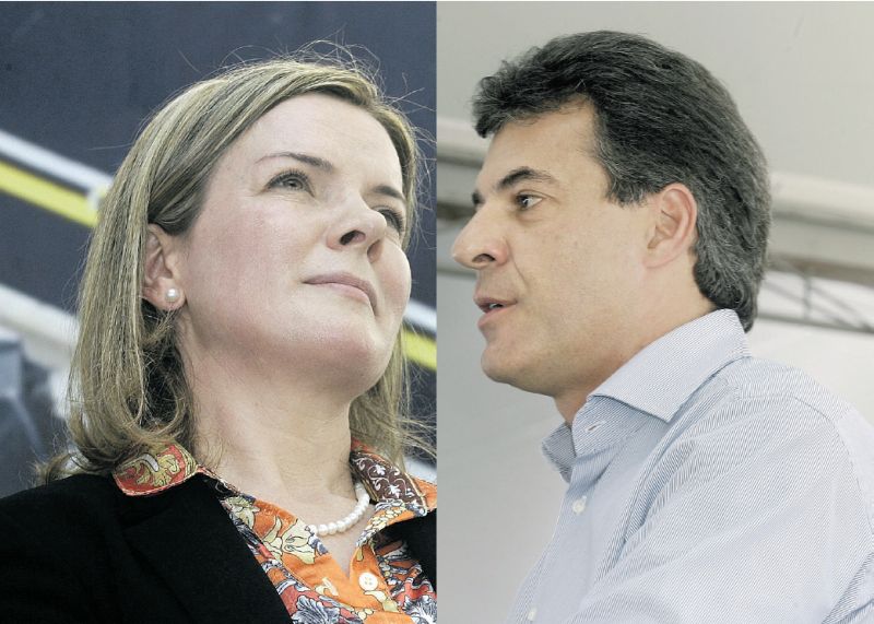 Gleise Hoffmann: agenda intensificada no estado; Beto Richa: composição de superalianças | Josue Teixeira/Gazeta do Povo