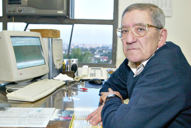 Mussa Assis chefiou os jornais Última Hora, Correio de Notícias e O Estado do Paraná: referência para gerações de jornalistas | Ciciro Back/O Estado do Paraná