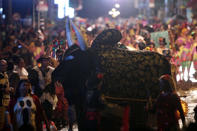 Blocos folclóricos desfilaram no segundo dia de folia em Antonina |