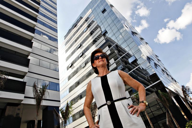 Ana Iria, acionista do Grupo Noster: sucesso de edifícios comerciais faz empresa investir no setor | Daniel Castellano/ Gazeta do Povo