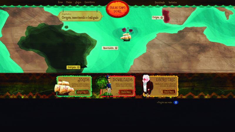 Fac-símile do jogo Memórias de um Sargento de Milícias: dez etapas que perpassam toda a história do livro de Manuel Antônio de Almeida | Reprodução