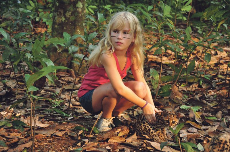 Beatriz Noskoski adorou a experiência de filmar no meio da Floresta Amazônica | Fotos: Divulgação